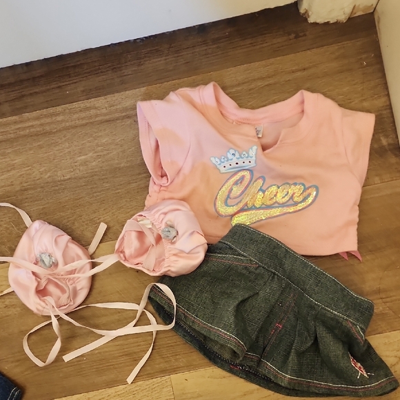 Build-A-Bear Cat Pink and Purple Stuffed Animal Plush - Picture 7 of 13